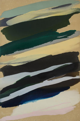 Gottfried Mairwöger, Ohne Titel, Öl auf Leinen, 200 x 131 cm - Privatsammlung
