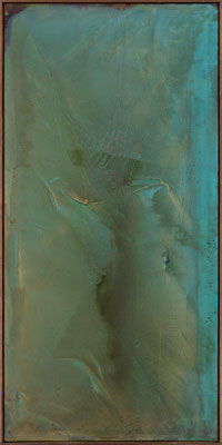 Gottfried Mairwöger, Ohne Titel, Öl auf Leinen, 1994, 175 x 84 cm - verfügbar