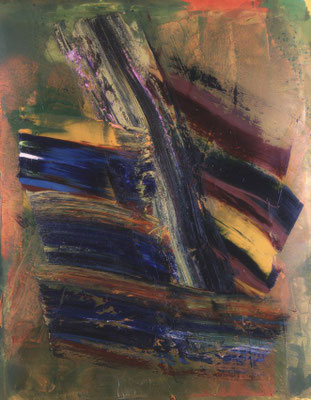 Gottfried Mairwöger, Waldaist, 1994, Öl auf Leinen, 147,5 cm x 119,5 cm - Artothek des Bundes