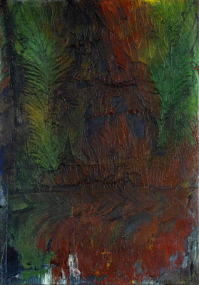 Gottfried Mairwöger, Ohne Titel, Öl auf Leinen, 74 x 52 cm - verfügbar