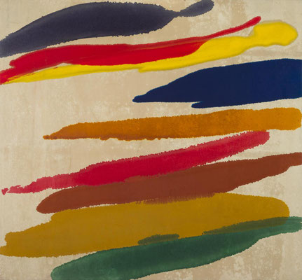 Gottfried Mairwöger, Ohne Titel, Öl auf Leinen, 135 x 126 cm - Privatsammlung