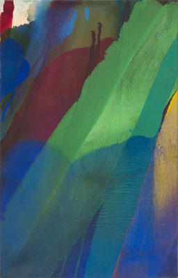 Gottfried Mairwöger, Ohne Titel, Öl auf Leinen, 125 x 80 cm - Privatsammlung