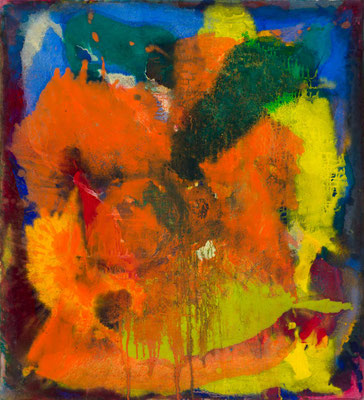 Gottfried Mairwöger, Ohne Titel, Öl auf Leinen, 110 x 100 cm - verfügbar