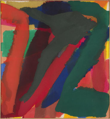 Gottfried Mairwöger, Red Nell, 1982, Öl auf Leinen, 131 x 122 cm - Privatsammlung