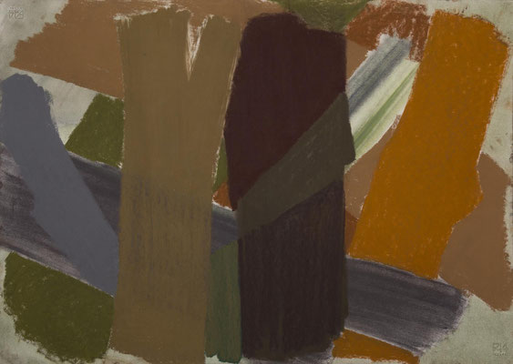 Gottfried Mairwöger, Ohne Titel, Pastellkreide auf Papier, 70 x 100 cm - verfügbar 