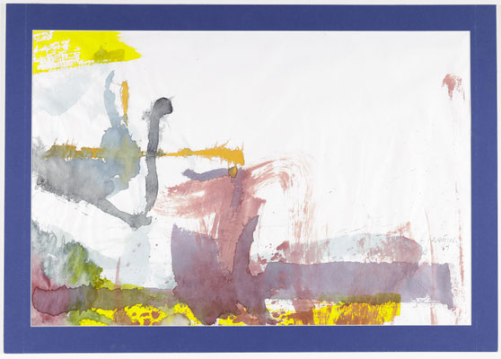 Gottfried Mairwöger, Ohne Titel, 1989, Aquarell auf Papier, 59,8 x 89 cm - verfügbar