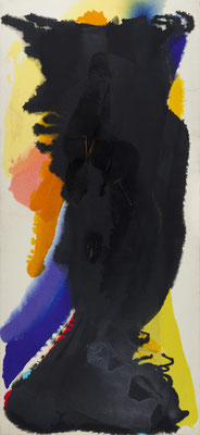 Gottfried Mairwöger, Ohne Titel, Öl auf Leinen, 214 x 99 cm - verfügbar