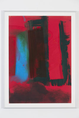 Gottfried Mairwöger, Ohne Titel, Öl auf Papier, 70 x 50 cm, gerahmt - verfügbar