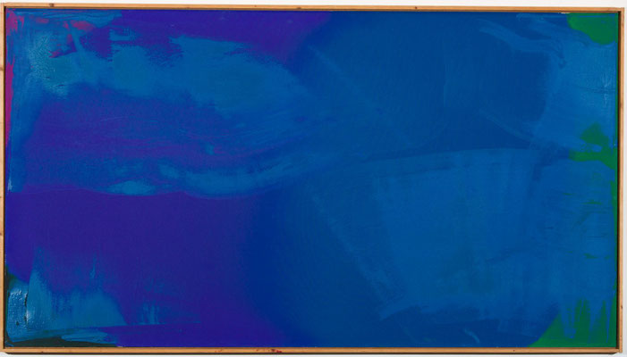 Gottfried Mairwöger, Ohne Titel, Öl auf Leinen, 130 x 237 cm - verfügbar