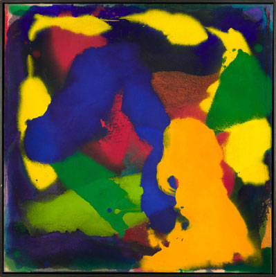 Gottfried Mairwöger, Ohne Titel, Öl auf Leinen, 100 x 100 cm - verfügbar