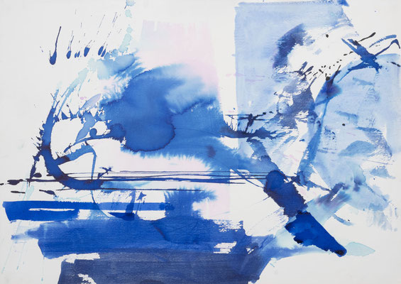 Gottfried Mairwöger, Ohne Titel, Aquarell auf Aquarellpapier, 50 x 70 cm - verfügbar