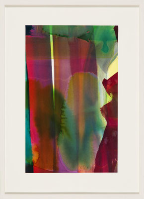 Gottfried Mairwöger, Ohne Titel, 1994, Aquarell auf Papier, 53 x 33 cm - Privatsammlung