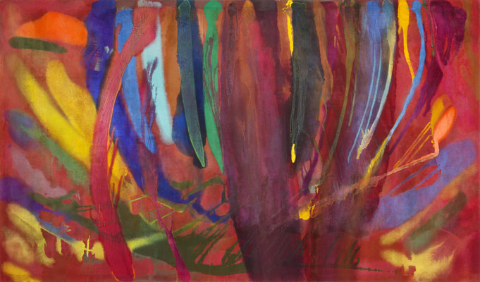 Gottfried Mairwöger, Ohne Titel, Öl auf Leinen, 200 x 339 cm - verfügbar