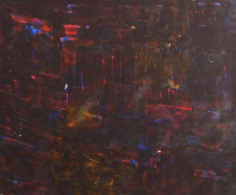 Gottfried Mairwöger, Blau, 2002, Öl auf Leinwand, 330 x 400cm - die KUNSTSAMMLUNG des Landes OÖ
