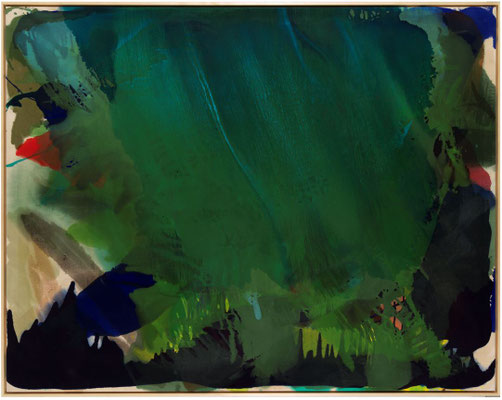 Gottfried Mairwöger, Ohne Titel, 1995, Öl auf Leinen, 211 x 269 cm - Museum Angerlehner, Thalheim bei Wels