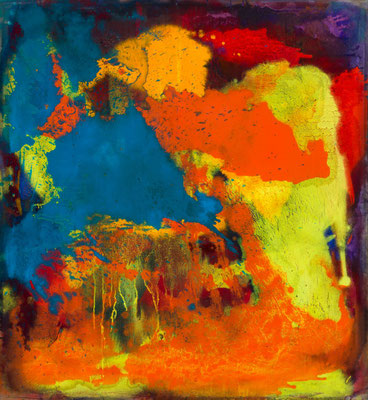 Gottfried Mairwöger, Ohne Titel, Öl auf Leinen, 109 x 99 cm - verfügbar