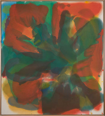 Gottfried Mairwöger, Ohne Titel, Öl auf Leinen, 150 x 135 cm - verfügbar (Bestand Galerie Zimmermann Kratochwill, Graz)