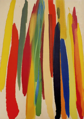 Gottfried Mairwöger, Ohne Titel, Öl auf Leinen, 202,5 x 132 cm - österreichische Privatsammlung