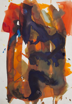 Gottfried Mairwöger, Ohne Titel, Aquarell auf Papier, 72,5 x 50 cm - verfügbar
