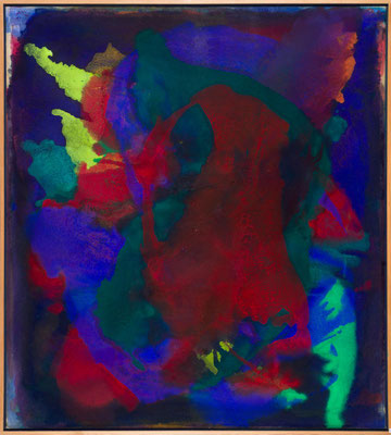 Gottfried Mairwöger, At the Rive, Öl auf Leinen, 108 x 99 cm - verfügbar