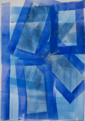 Gottfried Mairwöger, Ohne Titel, 1994, Aquarell auf Papier, 100 x 70 cm - verfügbar
