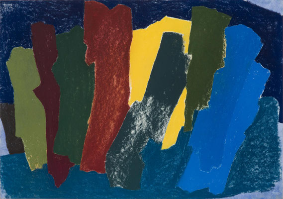 Gottfried Mairwöger, Ohne Titel, Pastellkreide auf Papier, 70 x 100 cm - verfügbar 