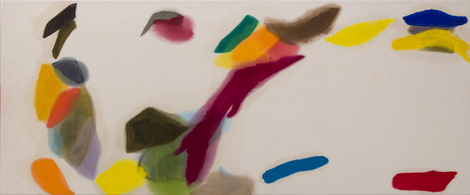 Gottfried Mairwöger, Ohne Titel, Öl auf Leinen, 1970er Jahre, 290 x 130 cm - Privatsammlung