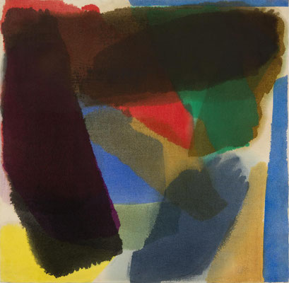 Gottfried Mairwöger, Ohne Titel, Öl auf Leinen, 90 x 90 cm - Privatsammlung