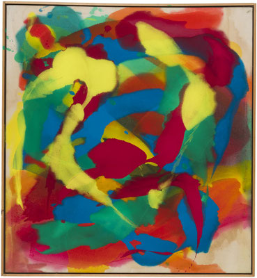 Gottfried Mairwöger, Ohne Titel, Öl auf Leinen, 109 x 99 cm - verfügbar