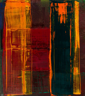 Gottfried Mairwöger, Ohne Titel, Öl auf Leinen, 95 x 85 cm - Privatsammlung