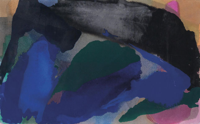 Gottfried Mairwöger, Reneda, 1982, Öl auf Leinen, 81 x 131 cm - Sammlung Mobil Austria
