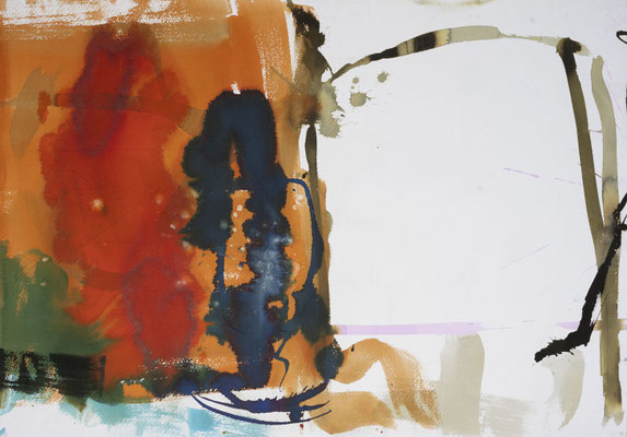 Gottfried Mairwöger, Ohne Titel, Aquarell auf Papier, 70 x 100 cm - verfügbar