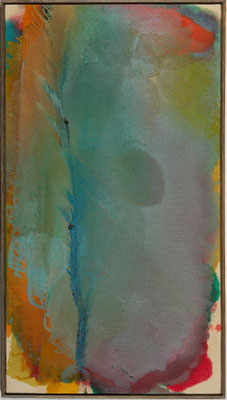 Gottfried Mairwöger, Ohne Titel, Öl auf Leinen, 1995, 110 x 75 cm - österreichische Privatsammlung