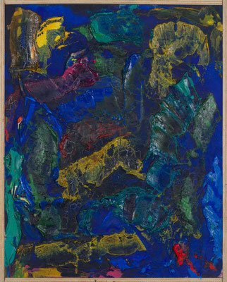 Gottfried Mairwöger, Sekundenbild, Öl auf Holz, 50 x 40 cm - verfügbar