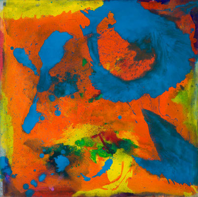 Gottfried Mairwöger, Ohne Titel, Öl auf Leinen, 100 x 100 cm - verfügbar