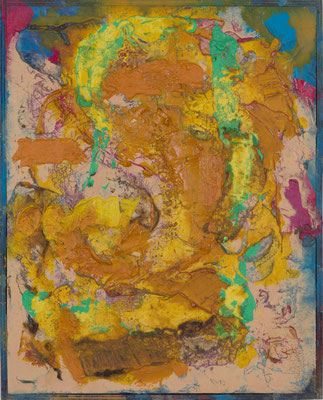 Gottfried Mairwöger, Sekundenbild, Öl auf Holz, 50 x 40 cm - verfügbar