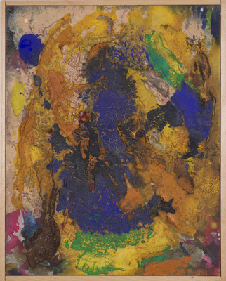 Gottfried Mairwöger, Sekundenbild, Öl auf Holz, 50 x 40 cm - verfügbar