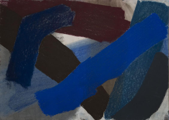 Gottfried Mairwöger, Ohne Titel, Pastellkreide auf Papier, 100 x 70 cm - verfügbar 
