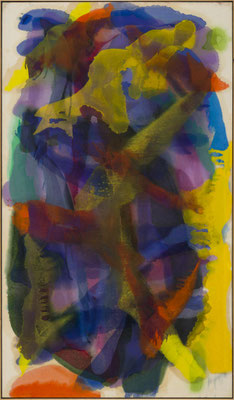 Gottfried Mairwöger, Ohne Titel, Öl auf Leinen, 237 x 137 cm - verfügbar
