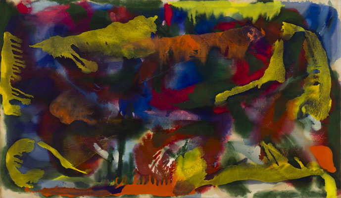 Gottfried Mairwöger, Ohne Titel, Öl auf Leinen, 237 x 137 cm - verfügbar