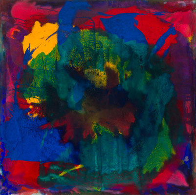 Gottfried Mairwöger, Ohne Titel, Öl auf Leinen, 100 x 100 cm - verfügbar