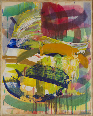 Gottfried Mairwöger, Sekundenbild, Öl auf Holz, 50 x 40 cm - verfügbar