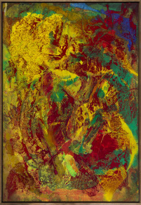 Gottfried Mairwöger, Ohne Titel, 1997, Öl auf Leinen, 110 x 75 cm - Privatsammlung