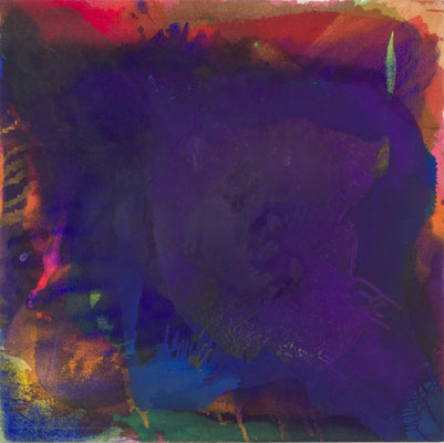 Gottfried Mairwöger, Ohne Titel, Öl auf Leinen, 100 x 100 cm - verfügbar (Galerie Zimmermann Kratochwill Graz)