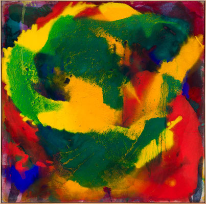 Gottfried Mairwöger, Ohne Titel, Öl auf Leinen, 100 x 100 cm - verfügbar
