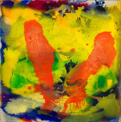 Gottfried Mairwöger, Ohne Titel, Öl auf Leinen, 100 x 100 cm - verfügbar