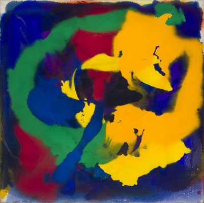 Gottfried Mairwöger, Ohne Titel, Öl auf Leinen, 100 x 100 cm - verfügbar
