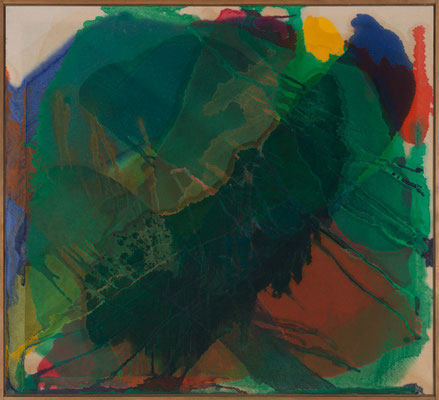 Gottfried Mairwöger, Ohne Titel, Öl auf Leinen, 97,5 x 107,5 cm - Privatsammlung