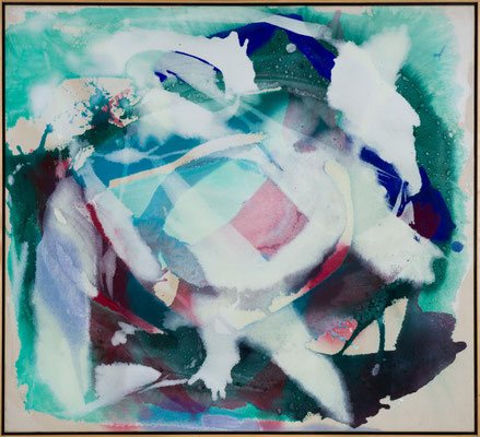 Gottfried Mairwöger, Ohne Titel, Öl auf Leinen, 95 x 105 cm - Privatsammlung