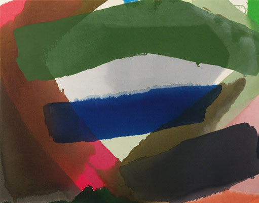 Gottfried Mairwöger, Syn, 1981, Öl auf Leinwand, 125 x 160 cm - Privatsammlung